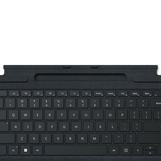 Tastatur Microsoft Surface Pro Signature Magnetisch mit Trackpad und Alcantara QWERTY