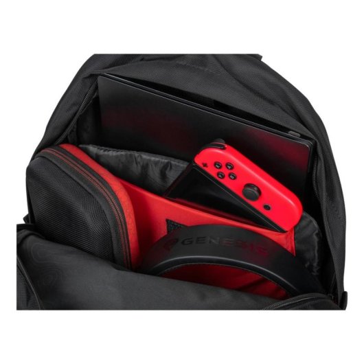 Sac à dos GENESIS Palladium 200 Gaming 19L pour PC 14,1" Noir