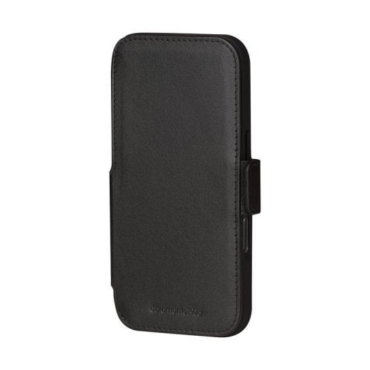 Funda para móvil dbramante1928 Leder Wallet Schwarz mit Ständer für iPhone 17 Pro