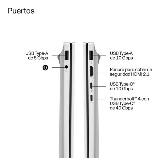 Portátil HP OmniBook 7 16-bh0007ns 16" Intel Core Ultra 7 356H 32GB 1TB SSD RTX 5050 Windows 11 Home