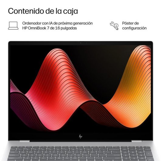 Portátil HP OmniBook 7 16-bh0007ns 16" Intel Core Ultra 7 356H 32GB 1TB SSD RTX 5050 Windows 11 Home