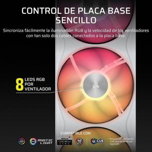 Ventilatore supplementare Corsair RS360 II ARGB 360mm PWM silenzioso