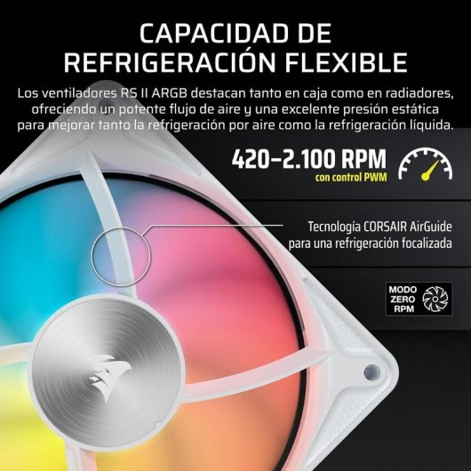 Ventilatore supplementare Corsair RS360 II ARGB 360mm PWM silenzioso