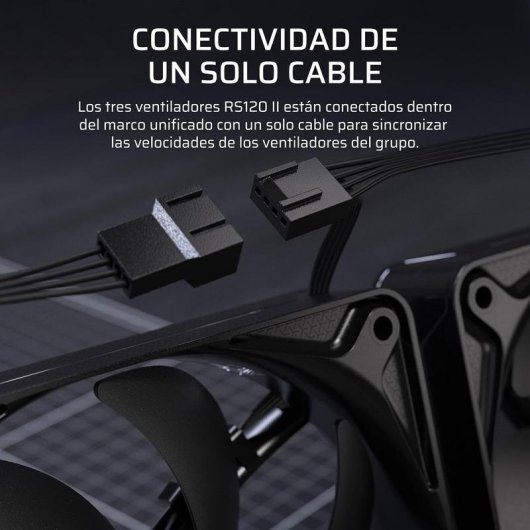 Ventilatore supplementare Corsair RS360 II 360mm PWM silenzioso con connessione a catena