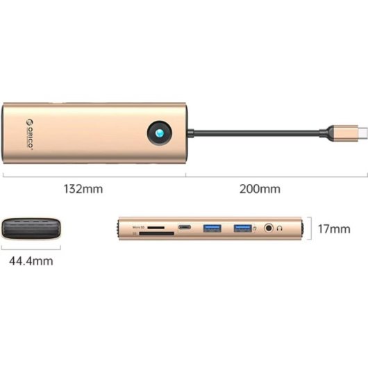Docking USB-C Orico PW11 9-in-1 HDMI 4K PD 100W