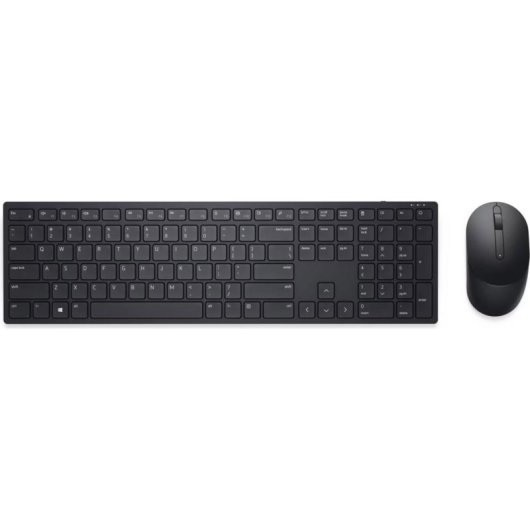 Tastiera Dell Pro Wireless a membrana con mouse wireless USA