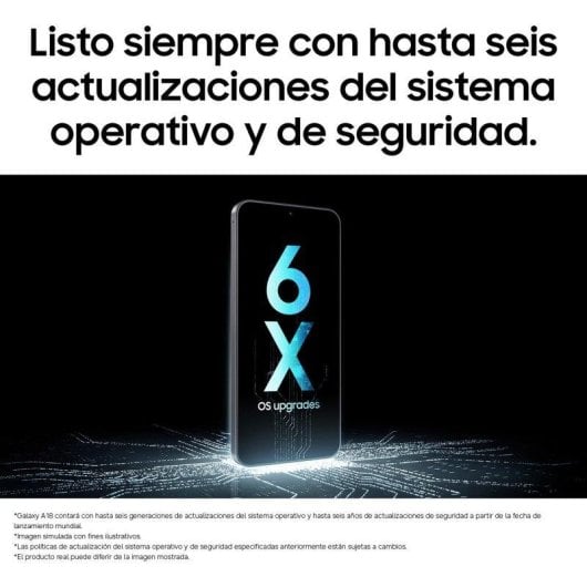 Samsung Galaxy A18 4G 4GB 128GB 6.7" Noir
