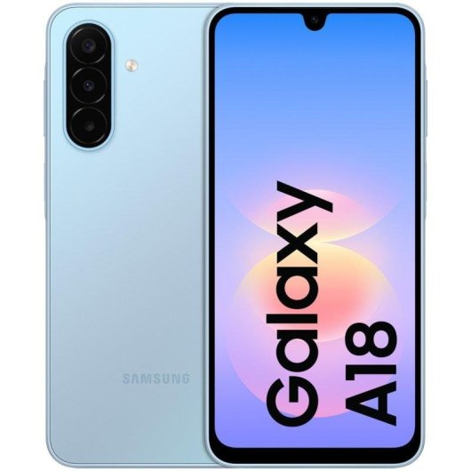 Samsung Galaxy A18 4G 4GB 128GB 6.7" Azul claro