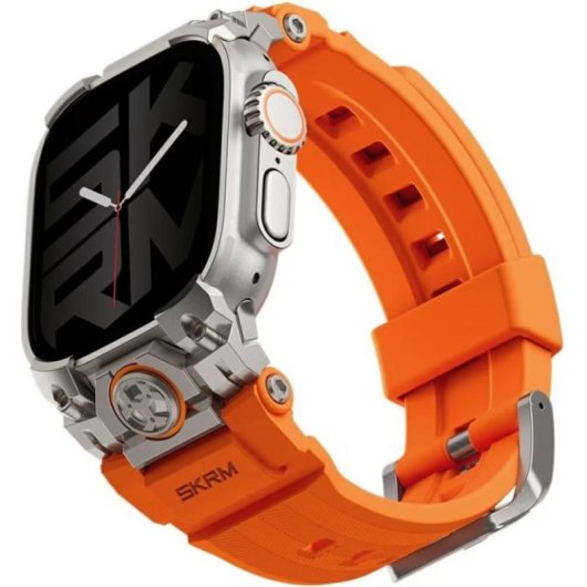 Cinturino Skinarma Talon Apple Watch Ultra 49mm Arancione