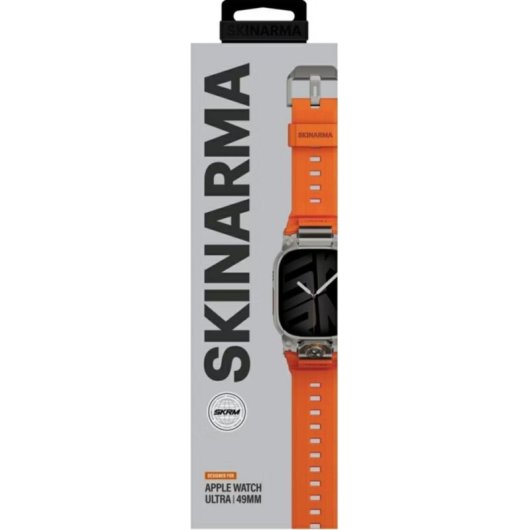 Cinturino Skinarma Talon Apple Watch Ultra 49mm Arancione