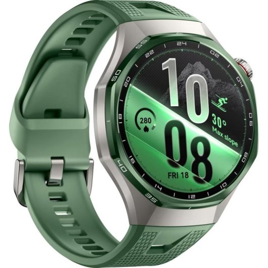 Huawei GT7 Pro Bluetooth GPS NFC 46mm Titânio Bracelete Verde Tamanho Único