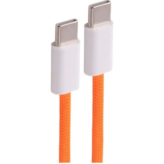 Cable USB-C Shiverpeaks USB 2.0 2m 60W Textil Naranja