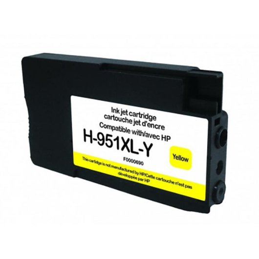 Cartouche d'encre UPrint HP 951 XL Jaune 25 ml