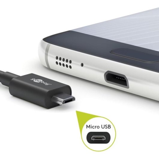 Cargador USB Goobay 15W 3A Micro USB con Protección