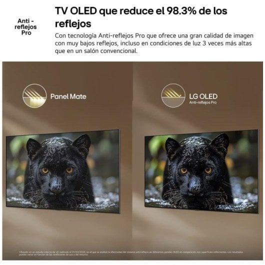 TV LG OLED AI OLED77B6ELC.AEU 77" 4K UltraHD 120Hz Smart TV WebOS HDR10 Dolby Vision