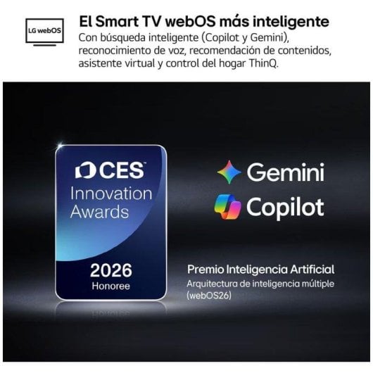TV LG OLED AI OLED77B6ELC.AEU 77" 4K UltraHD 120Hz Smart TV WebOS HDR10 Dolby Vision