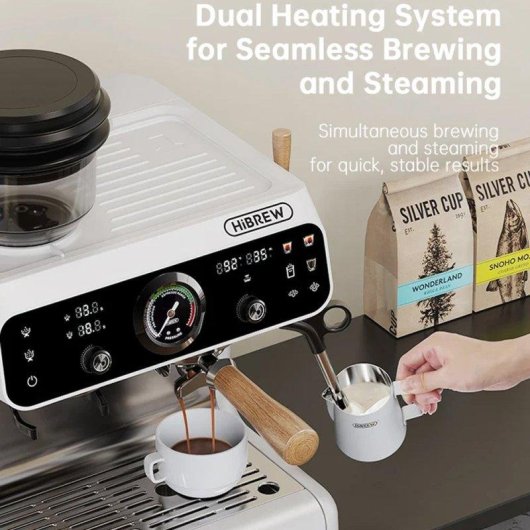 Cafetière expresso HiBREW H7B 2,8L 20 Bars avec moulin intégré
