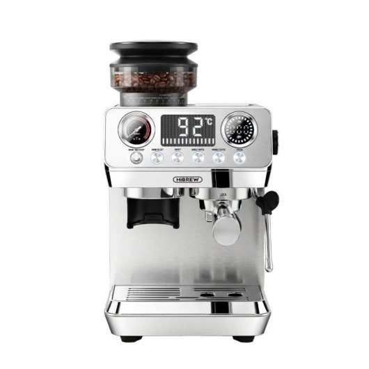 Macchina da caffè espresso HiBREW H7 Lite compatta con macinacaffè integrato