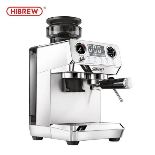 Macchina da caffè espresso HiBREW H7 Lite compatta con macinacaffè integrato
