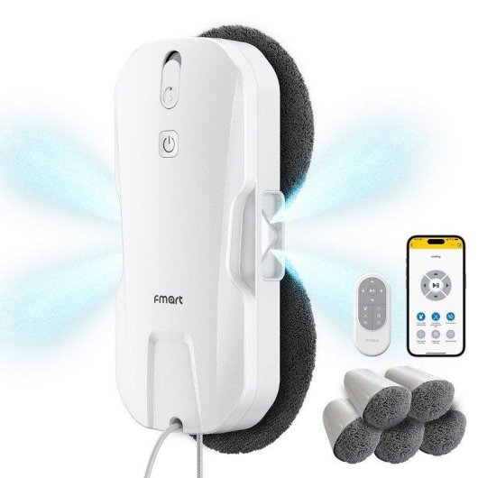 Robot lavavetri FMART T11 Pulverizzazione Ultrasonica 4 Vie