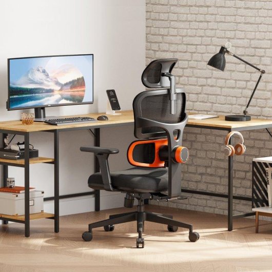Chaise de bureau Newtral NT001 ergonomique avec soutien lombaire