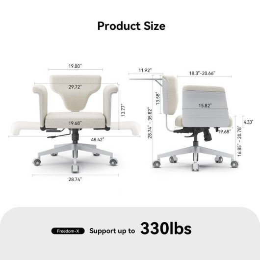 Cadeira Ergonomica Newtral Freedom-X-FF Alperce