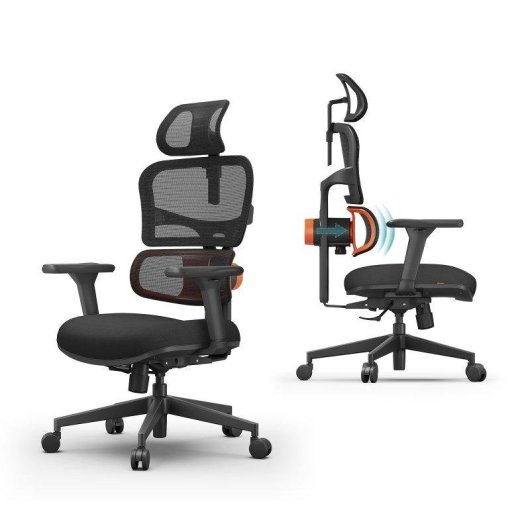 Chaise Newtral NT001 Ergonomique Soutien Lombaire