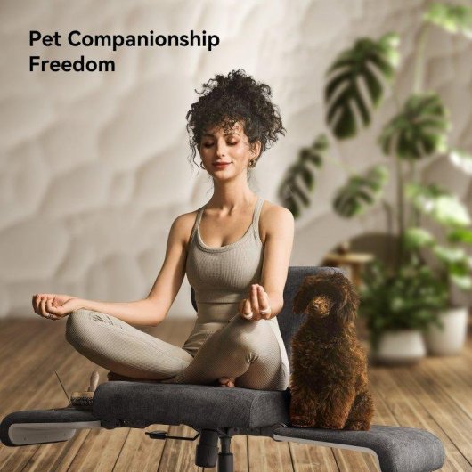 Chaise Ergonomique Newtral Freedom-X-FB Plateau Portatif Gris Fonce