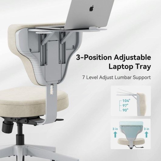 Cadeira Ergonomica Newtral Freedom-X-FP Abricot