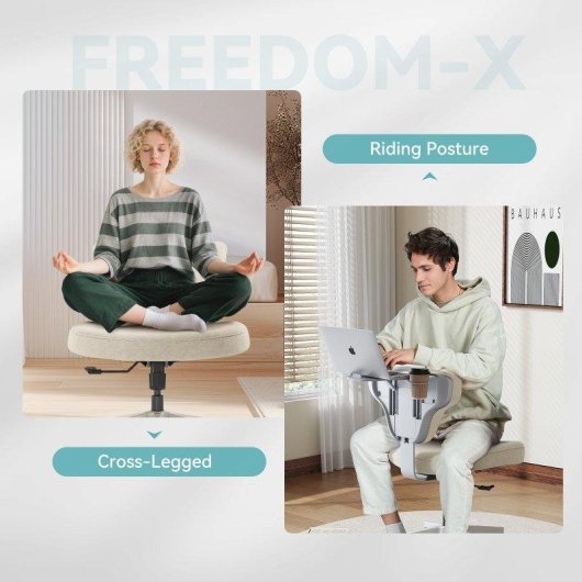 Cadeira Ergonomica Newtral Freedom-X-FP Abricot