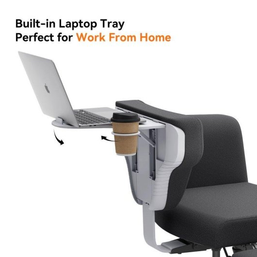Silla Ergonómica Newtral Freedom-X-FF Reposabrazos Ajustables Bandeja Portátil Reclinable