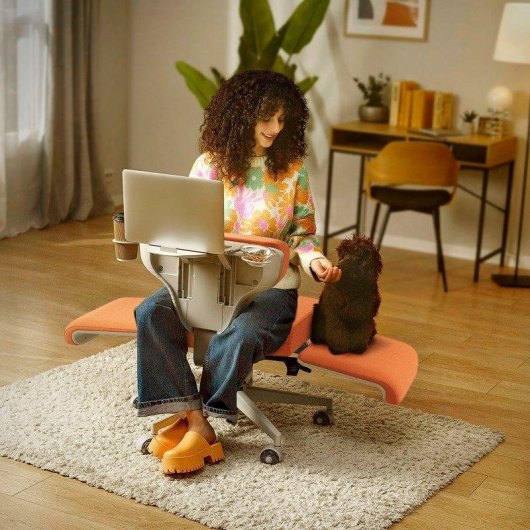 Cadeira Ergonómica Newtral Freedom-X-FF Laranja