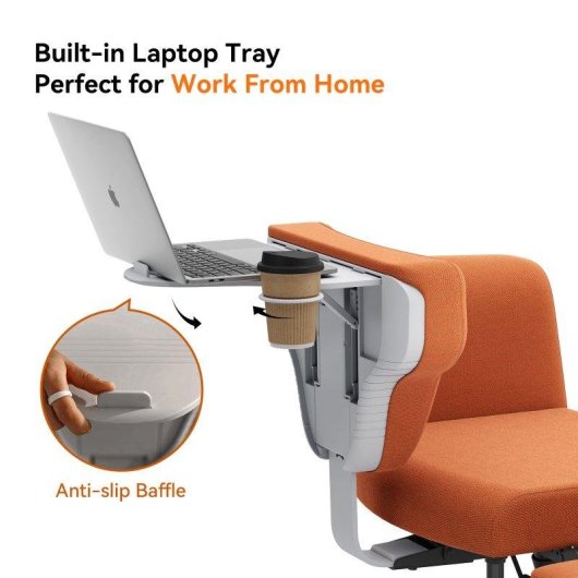 Cadeira Ergonómica Newtral Freedom-X-FF Laranja