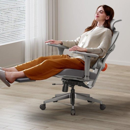 Siege de bureau NEWTRAL NT002 ergonomique gris