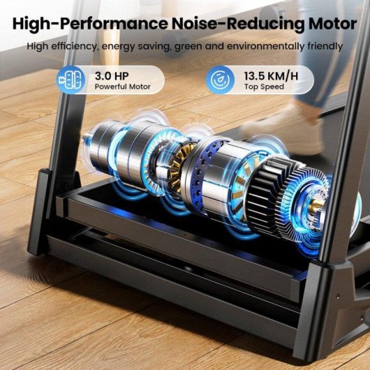 Cinta de correr Formill FT61 Velocidad Regulable 1-13.5 km/h Pantalla LED