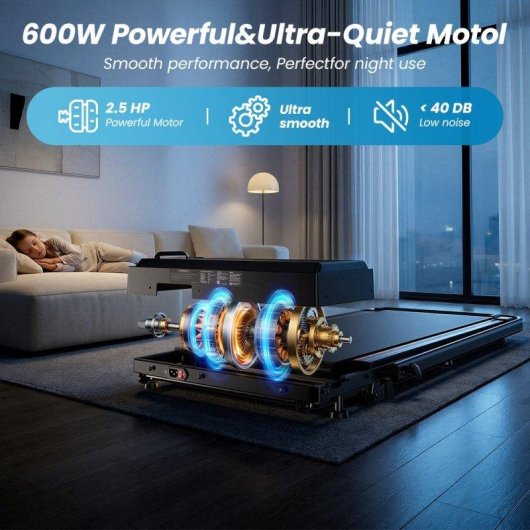 Cinta de correr Formill FT41 plegable 2,5HP 10km/h inclinación 12% 120kg