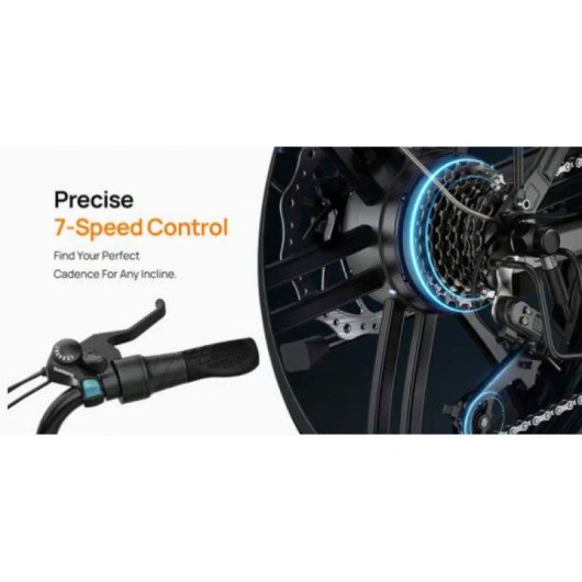 Bicicleta Eletrica Urlife T5 48V 13Ah 20x4 Polegadas