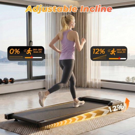 Cinta de correr Formill FT31 negra velocidad regulable 2,5 HP pantalla LED
