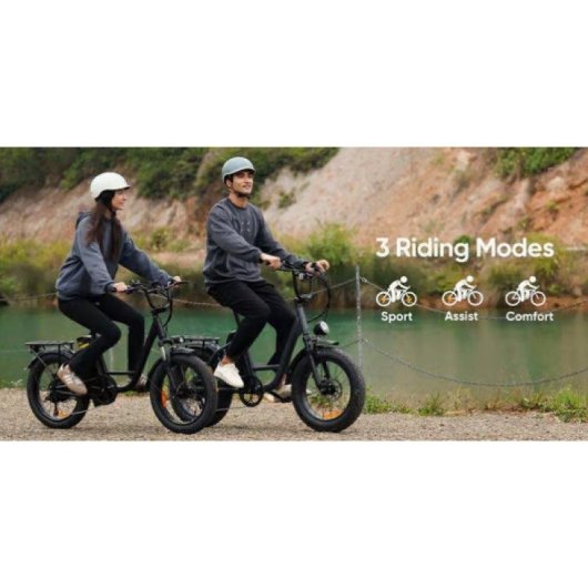 Bicicleta Eletrica Urlife E20 Pro 750W 20in Fat Tires