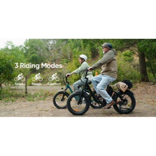 Bicicleta Eletrica Urlife E20 Pro 750W 20in Fat Tires