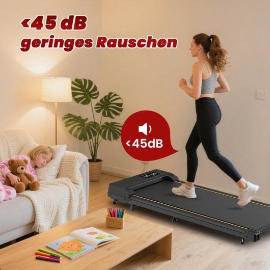 Walking Pad Formill JT31 Inclinación 15° Motor 2.5HP 6km/h