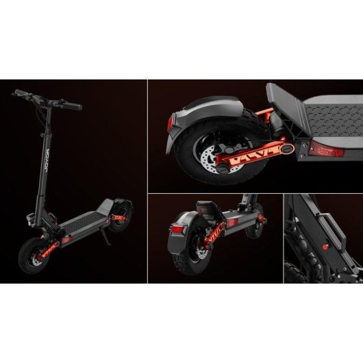 Patinete elétrico Joyor S10-S-Z 2000W Autonomia 70km Rodas 10'' Suspensão Preto