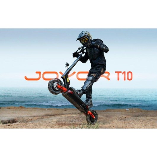 Patinete eléctrico Joyor T10 2000W Autonomía 75km Ruedas 10" Negro