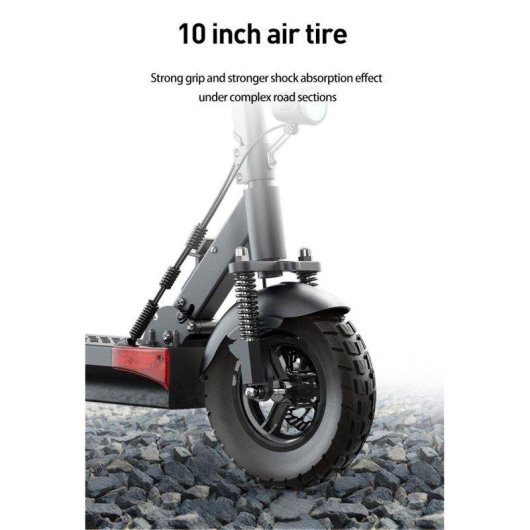 Patinete électrique Joyor Y6-S 500W Autonomie 75km Freins à disque Noir