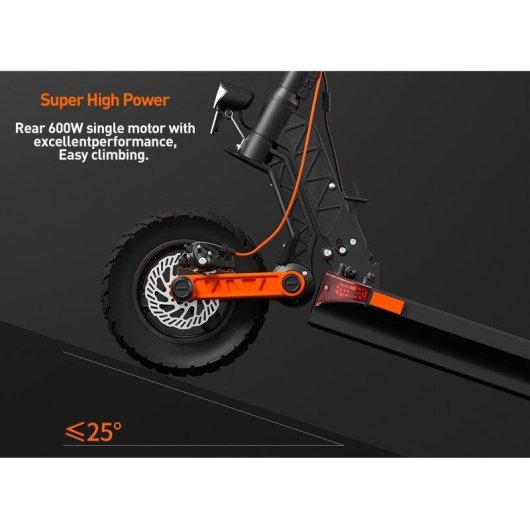 Patinete eléctrico Joyor S5-Z 500W Autonomía 63km Ruedas 10" Negro
