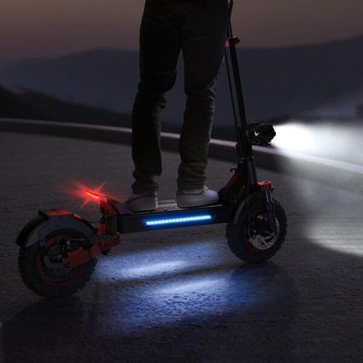 Elektroroller iScooter iX5S 1000W Reichweite 65km Federung 11'' Schwarz