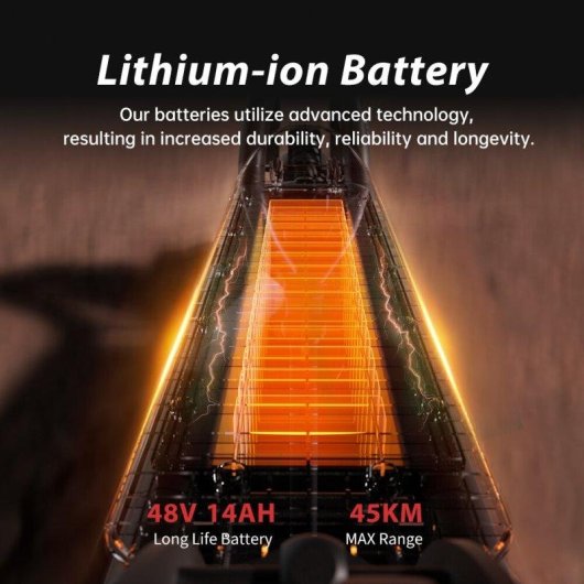 Elektroroller iScooter W8 750W Reichweite 40km Doppelte Federung Schwarz