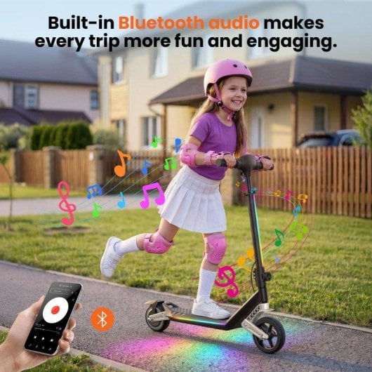 Patinete électrique iScooter K6 150W Autonomie 9km Freins avant/arrière Orange