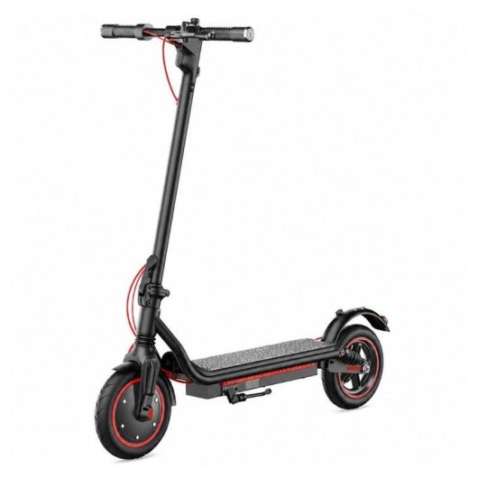 Patinete eléctrico iScooter W7 650W Autonomía 37km Suspensión doble Negro