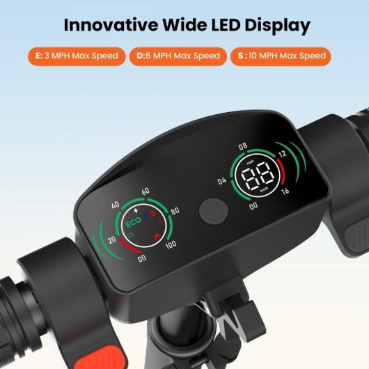 Trotinete elétrico iScooter K6 150W Autonomia 9km Travão eletrónico Laranja